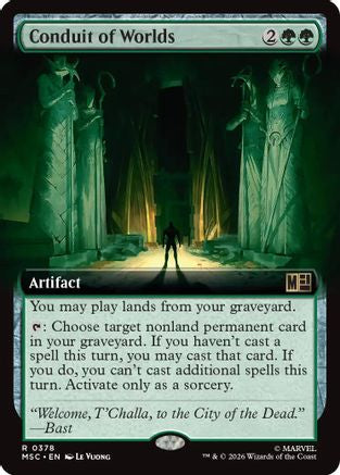 Conduit of Worlds (Extended Art) - Commander: Marvel Super Heroes