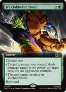 It's Clobberin' Time! (Extended Art) - Commander: Marvel Super Heroes Foil