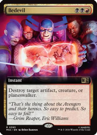 Bedevil (Extended Art) - Commander: Marvel Super Heroes