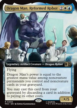 Dragon Man, Reformed Robot (Extended Art) - Commander: Marvel Super Heroes