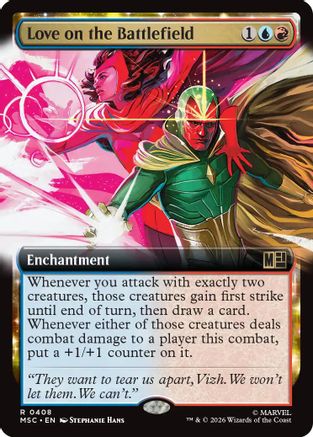 Love on the Battlefield (Extended Art) - Commander: Marvel Super Heroes