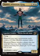 Namor, Atlantean King (Extended Art) - Commander: Marvel Super Heroes Foil