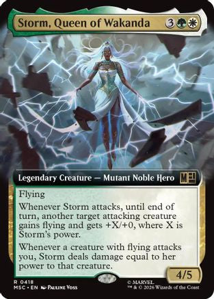 Storm, Queen of Wakanda (Extended Art) - Commander: Marvel Super Heroes