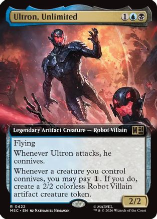 Ultron, Unlimited (Extended Art) - Commander: Marvel Super Heroes
