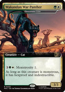 Wakandan War Panther - Fleecemane Lion (Extended Art) - Commander: Marvel Super Heroes