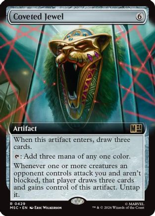 Coveted Jewel (Extended Art) - Commander: Marvel Super Heroes Foil