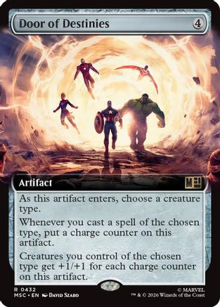 Door of Destinies (Extended Art) - Commander: Marvel Super Heroes