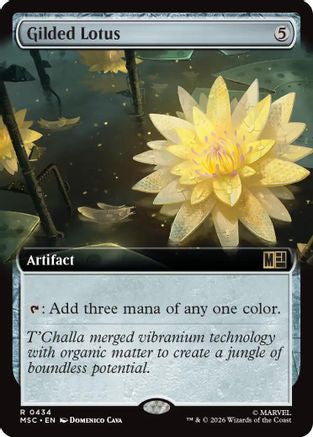 Gilded Lotus (Extended Art) - Commander: Marvel Super Heroes