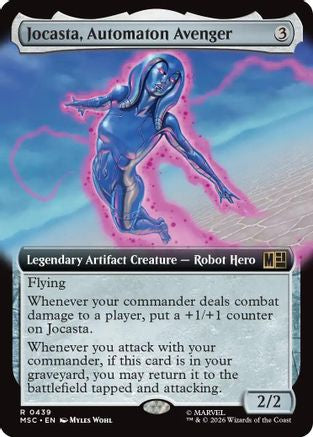 Jocasta, Automaton Avenger (Extended Art) - Commander: Marvel Super Heroes Foil