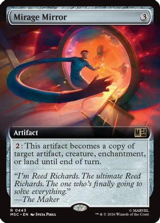 Mirage Mirror (Extended Art) - Commander: Marvel Super Heroes