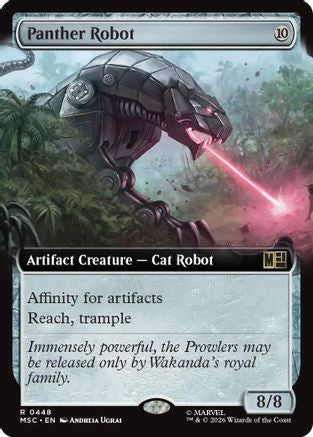 Panther Robot (Extended Art) - Commander: Marvel Super Heroes