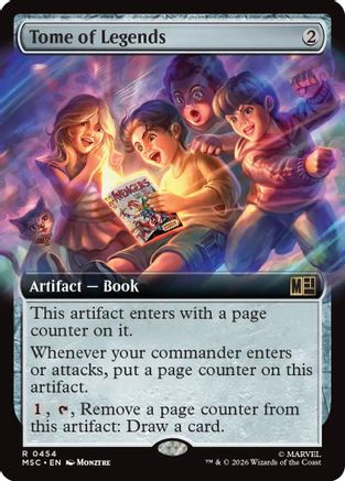 Tome of Legends (Extended Art) - Commander: Marvel Super Heroes Foil