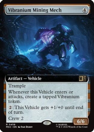 Vibranium Mining Mech (Extended Art) - Commander: Marvel Super Heroes