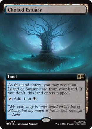 Choked Estuary (Extended Art) - Commander: Marvel Super Heroes