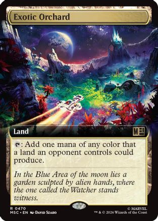 Exotic Orchard (Extended Art) - Commander: Marvel Super Heroes Foil