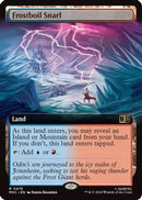 Frostboil Snarl (Extended Art) - Commander: Marvel Super Heroes Foil
