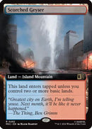 Scorched Geyser (Extended Art) - Commander: Marvel Super Heroes