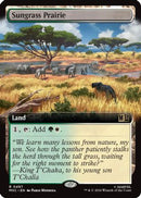 Sungrass Prairie (Extended Art) - Commander: Marvel Super Heroes Foil