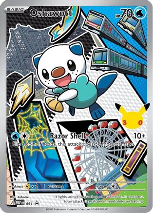 Oshawott - 51 [ME: Mega Evolution Promo] - Holofoil