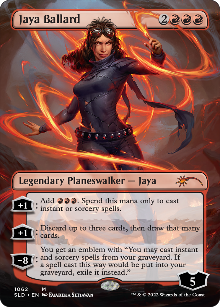 Jaya Ballard [Secret Lair Drop] (Borderless)