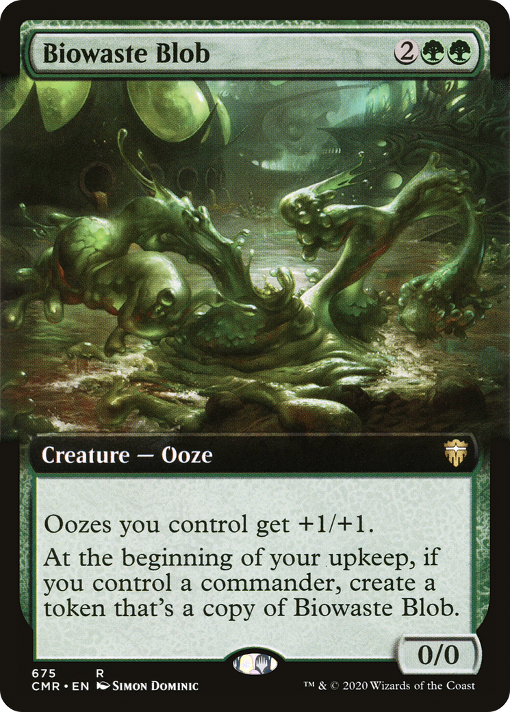 Biowaste Blob (Extended Art) - Commander Legends: (Extended Art)