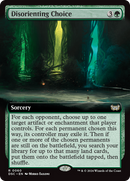 Disorienting Choice (Extended Art) [Duskmourn: House of Horror Commander]: (Extended Art)