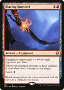 Blazing Sunsteel [Commander Legends]
