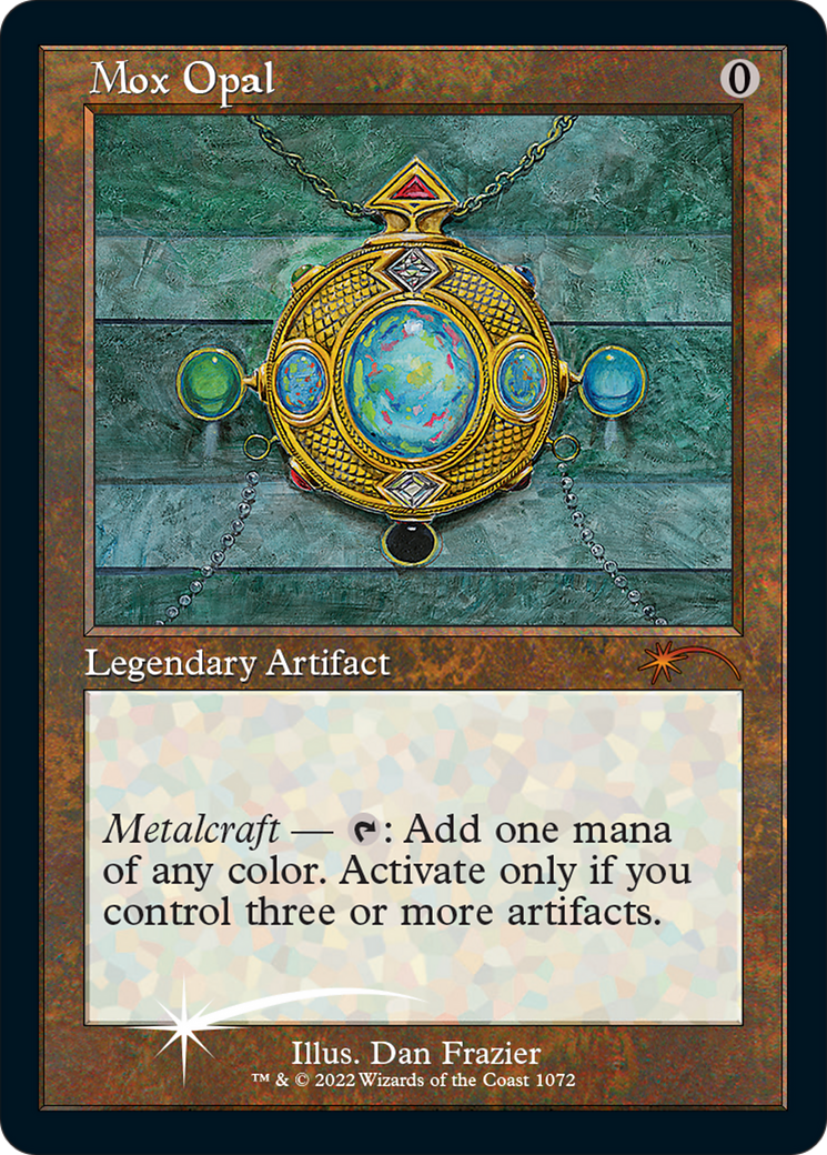 Mox Opal (Retro Frame) (Foil Etched) [Secret Lair Drop Series] Foil