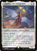 Celestine, the Living Saint (Surge Foil) - Warhammer 40,000 Commander Foil