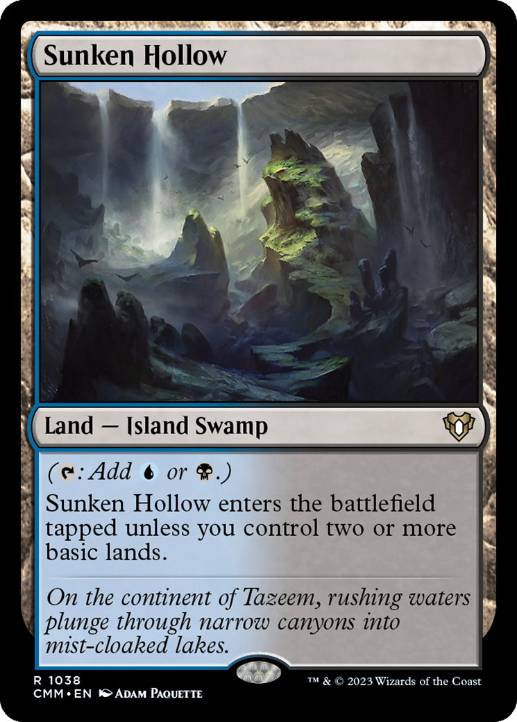 Sunken Hollow - [Commander Masters]