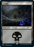 Swamp (Secret Lair x Arcane: Lands) [Secret Lair Drop]