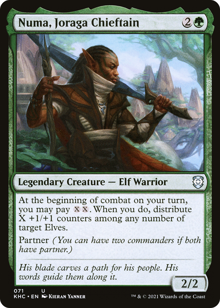 Numa, Joraga Chieftain [Kaldheim Commander]