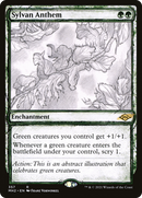 Sylvan Anthem (Showcase) - [Modern Horizons 2]: (Showcase)