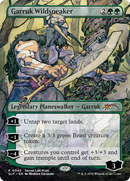 Garruk Wildspeaker (Borderless) [Secret Lair Showdown]