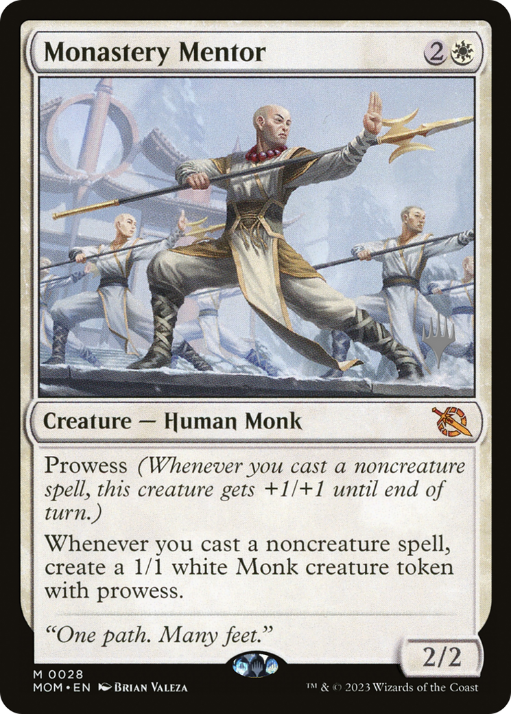 Monastery Mentor - [March of the Machine Promos]