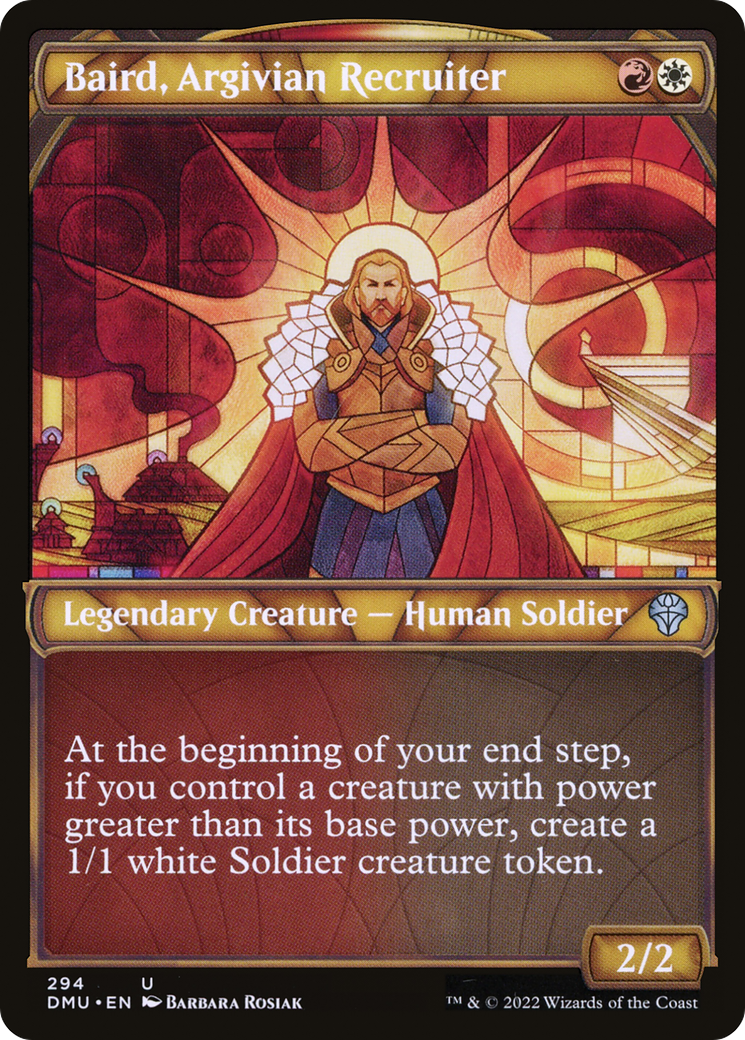 Baird, Argivian Recruiter (Showcase) - Dominaria United: (Showcase)