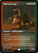 Boartusk Liege (Foil Etched) - Double Masters 2022 Foil