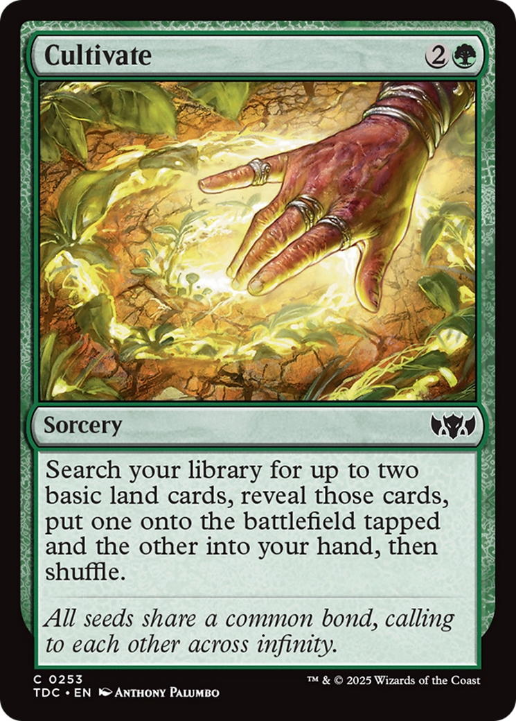 Cultivate [Commander: Tarkir: Dragonstorm]