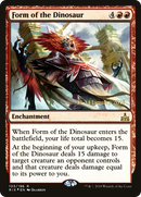Form of the Dinosaur [Rivals of Ixalan Prerelease Promos]