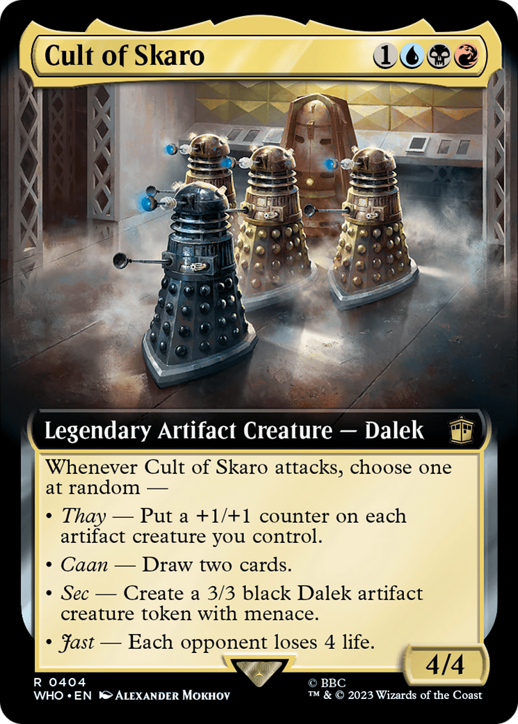 Cult of Skaro (Extended Art): (Extended Art) [Doctor Who]