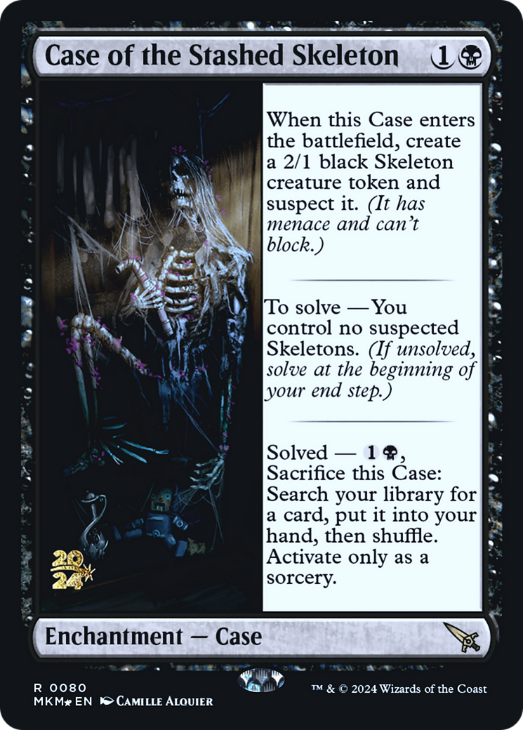 Case of the Stashed Skeleton - Murders at Karlov Manor Promos Foil