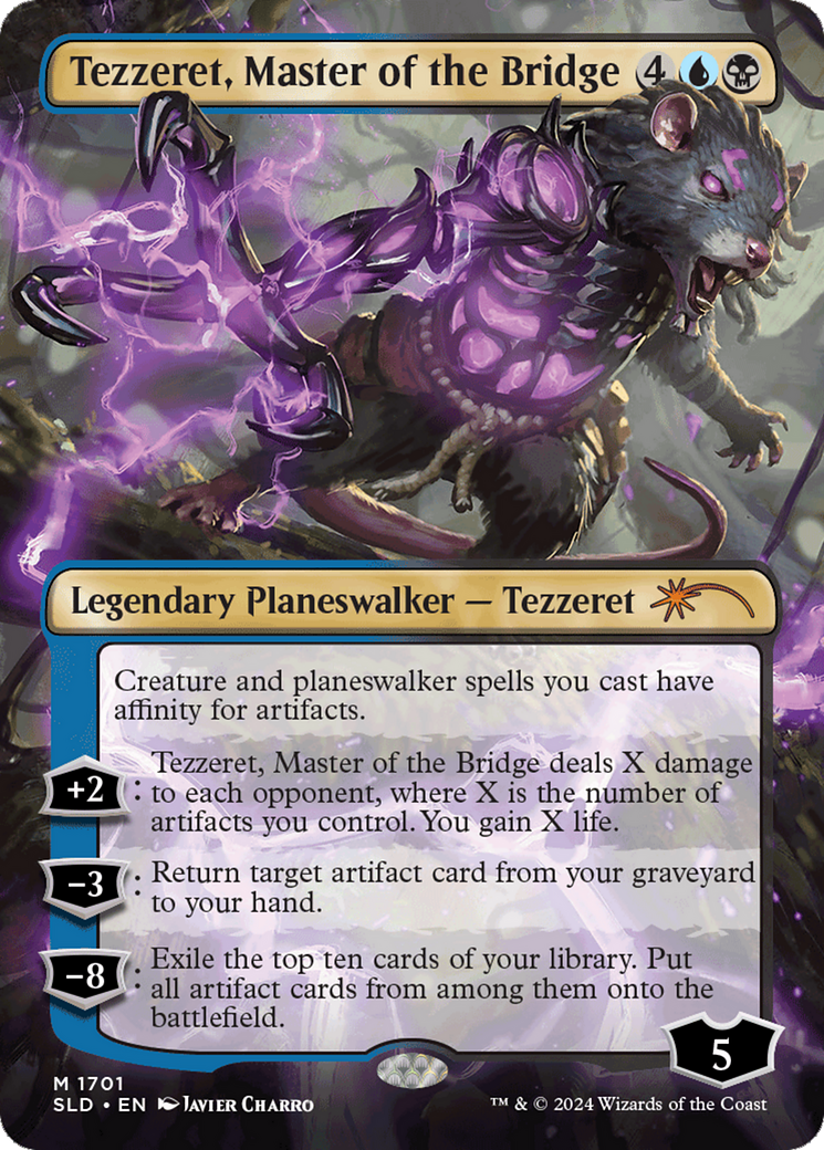 Tezzeret, Master of the Bridge [Secret Lair Drop] (Borderless)