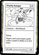 Priority Avenger [Mystery Booster Playtest Cards]
