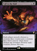 Call to the Void (Extended Art) - Commander Legends: Battle for Baldur's Gate: (Extended Art)