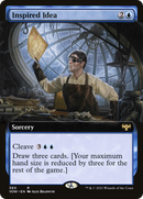 Inspired Idea (Extended Art): (Extended Art) [Innistrad: Crimson Vow]