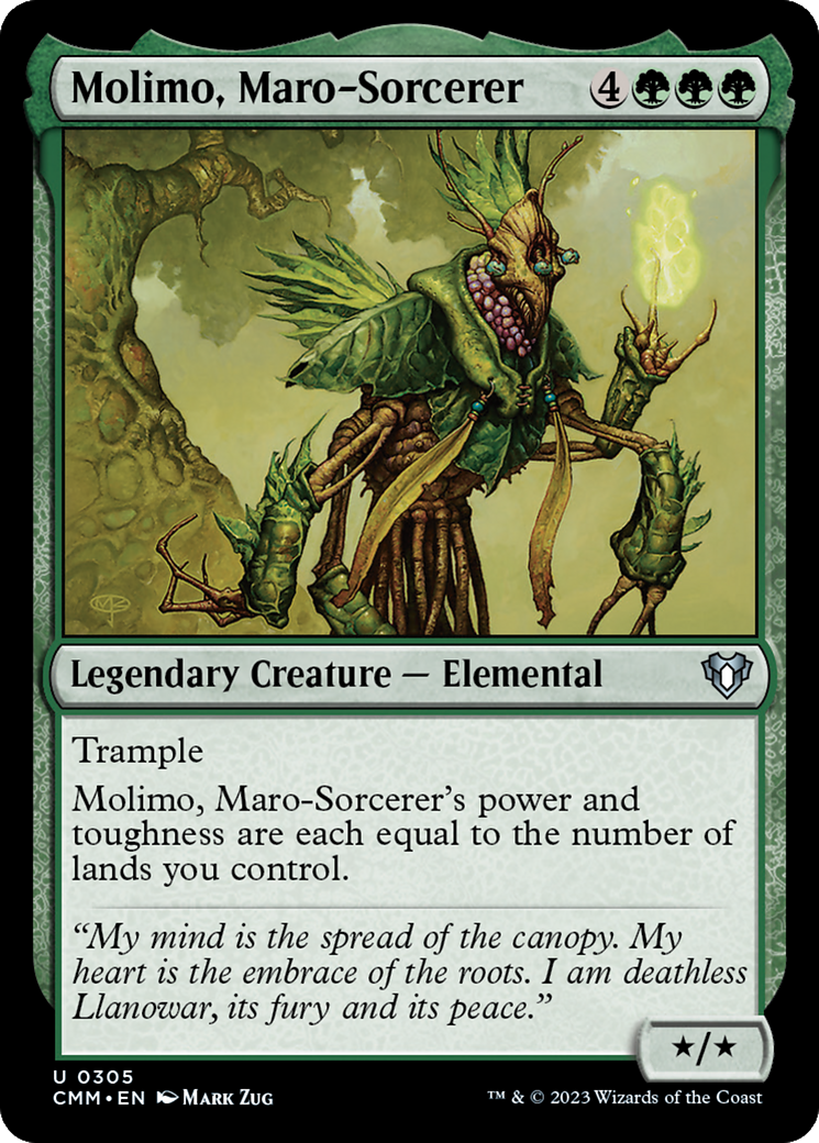Molimo, Maro-Sorcerer - [Commander Masters]