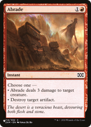 Abrade - The List