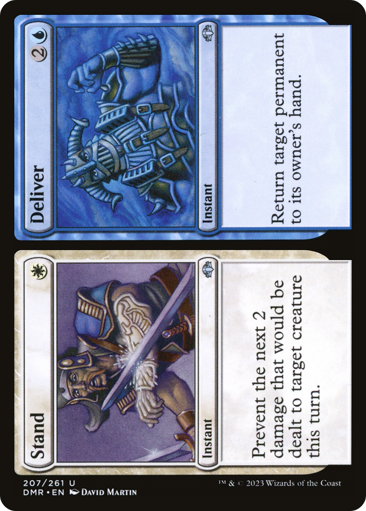 Stand // Deliver - [Dominaria Remastered]
