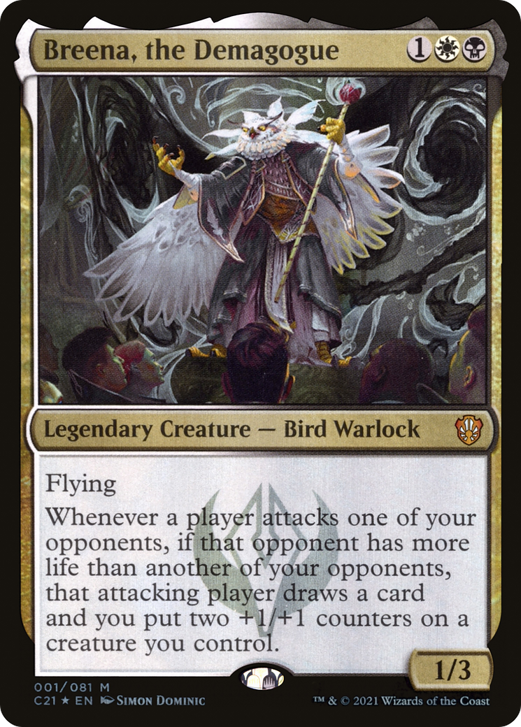 Breena, the Demagogue - Commander 2021 Foil