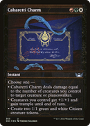 Cabaretti Charm (Gilded Foil) - Streets of New Capenna: (Showcase) Foil